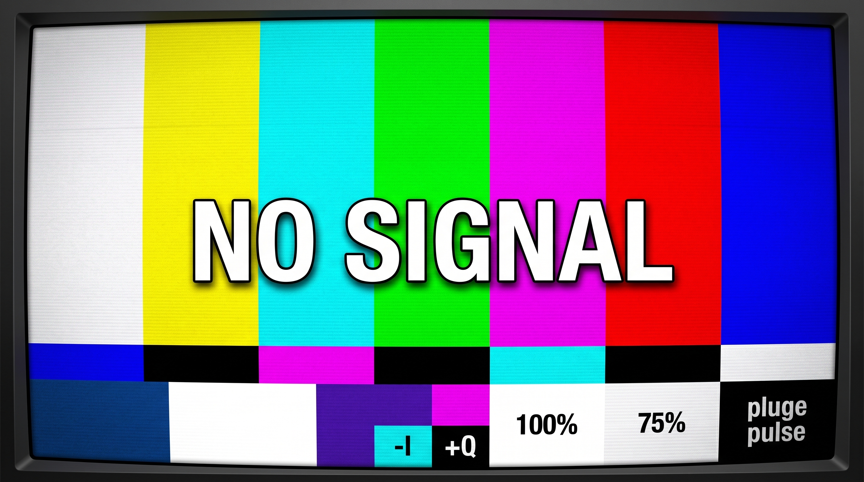 No Signal Test Pattern